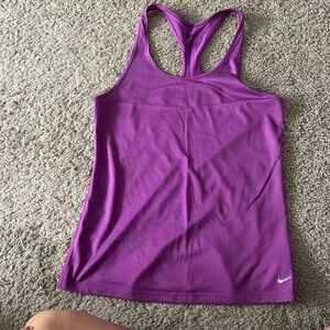 Nike dry fit racer back tank size medium